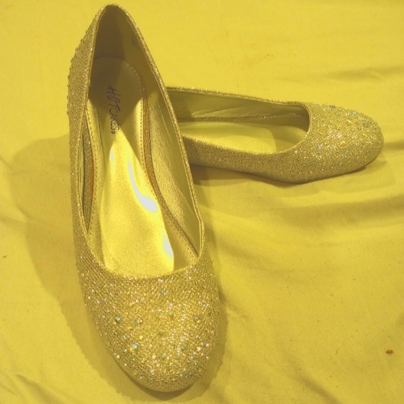hotcakes Shoes - EUC sparkly hotcake flats